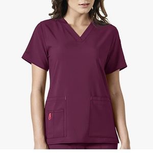 Carhartt wine scrub top size L